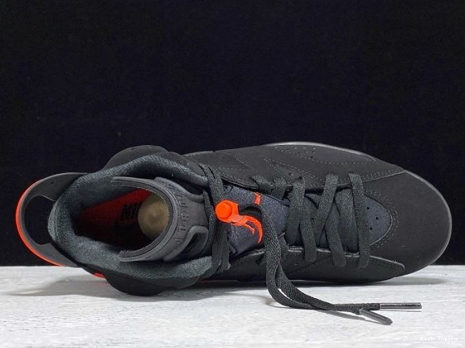 Kick Theory Infrared 6 384664-060 Black OG Jordan Retro Air 0803